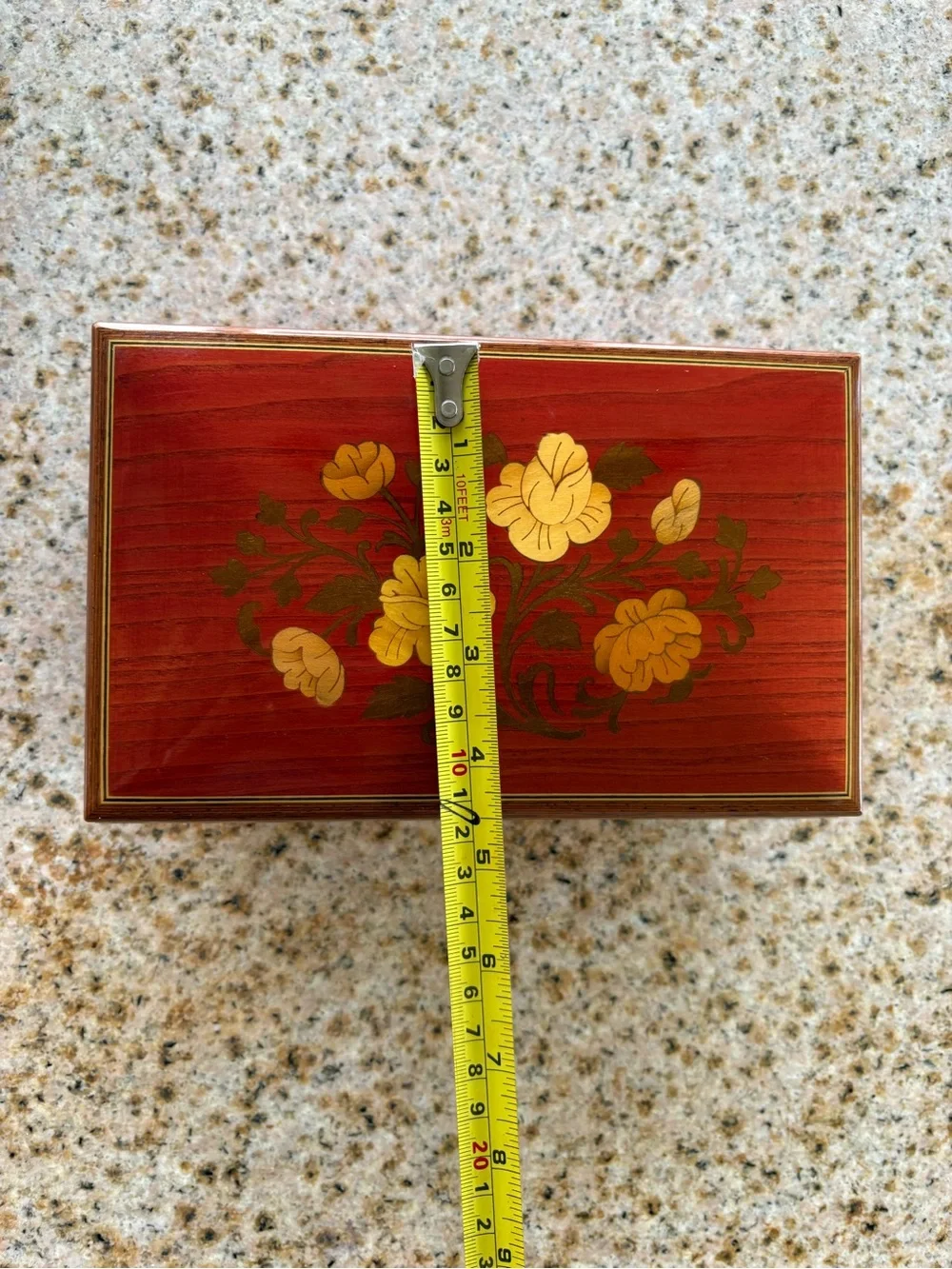 Reuge Edelweiss Swiss musical jewelry box S.Schneider~works great, key included